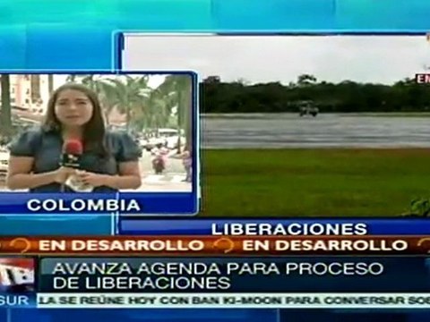 Ultiman preparativos de liberaciones unilaterales: Colombia