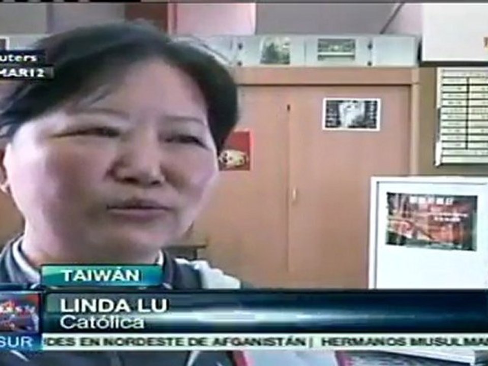 Católicos de Taiwan recrean la muerte de Jesucristo