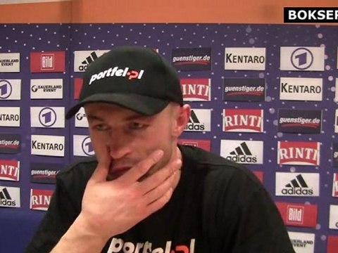 Piotr Wilczewski po walce z Arthurem Abrahamem (2/2)