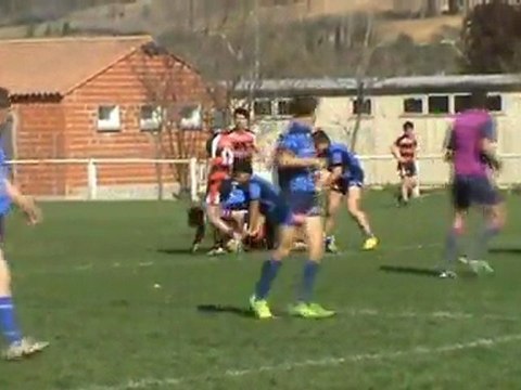 Cadets Limoux St Gaudens 310312 2ème mt