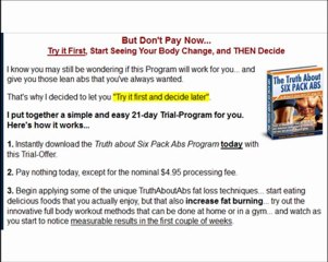 the truth about six pack abs review - 6 pack abs