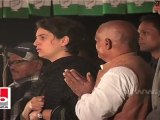 Priyanka Gandhi Vadra in Salon (Amethi) Reject leaders who are not bothered about you