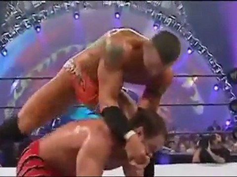 WWE-Universal - Randy Orton VS Chris Benoit SummerSlam 2004 (WHC Championship)