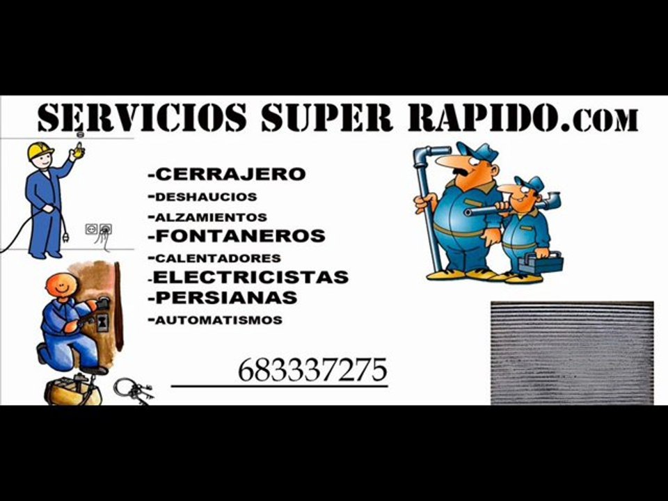 cerrajeros Santa Pola 608465555 fontaneros electricistas 24 horas