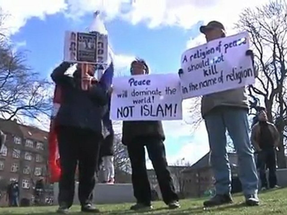 Clashes at Denmark anti-Islam rally