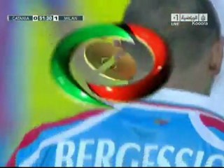 Catnia - Milan highlights  tvgoals.net