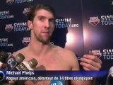 Natation: Michael Phelps en grande forme à Indianapolis