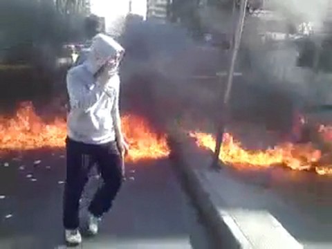 فري برس دمشق قطع طريق كورنيش الميدان الدمشقي 31 3 2012