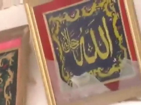 فري برس ريف دمشق رنكوس ريف دمشق اثار انهيار احد جدران المنازل بالكامل بسبب القصف الاسدي 31 3 2012