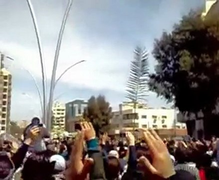 فري برس دمشق كفرسوسة تشييع الشهيد بعدسة أحرارالمهاجرين31 3 2012 ج1