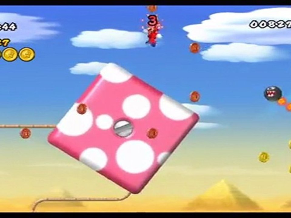WT mario bros wii part 4 la fin du desert