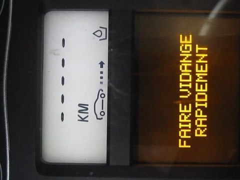 Ré-initialisation intervalle de vidange Laguna II.2