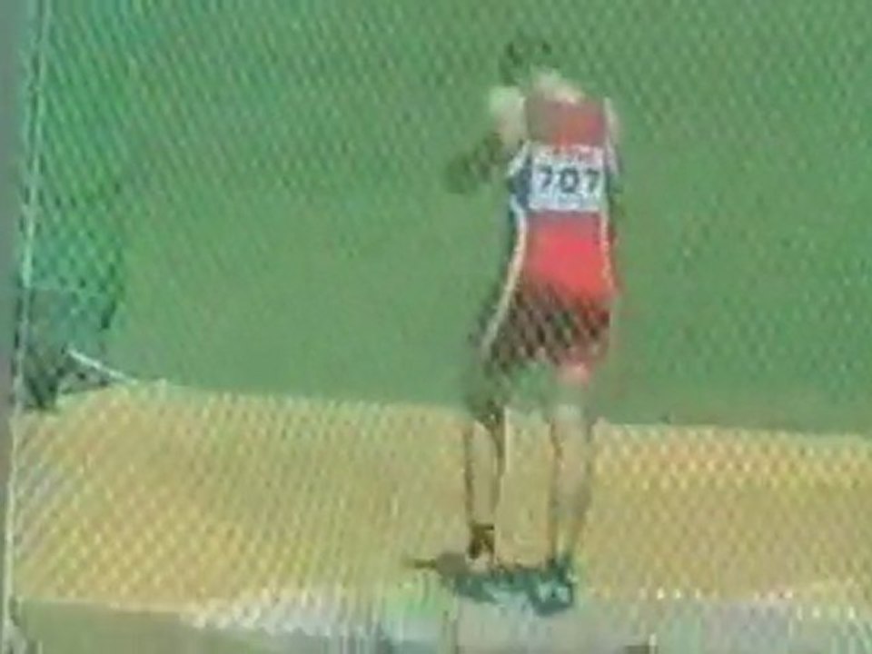 Athlé championnats du monde junior 2004 Grossetto disque homme