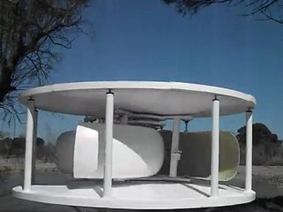 Essais maquette AEROGENERATEUR BSB 1/7°