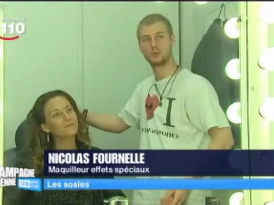 Nicolas, maquilleur Metamorphoses sur France 3