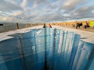 The Crevasse - Making of 3D Street Art