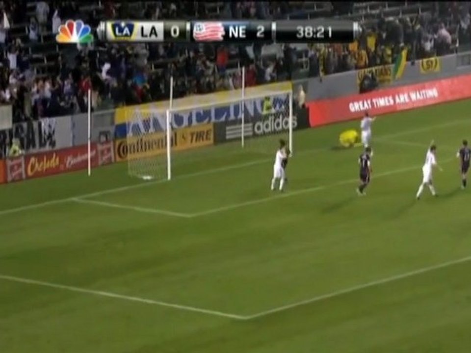 La galaxy hält die rote laterne