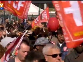 Jean-Luc Mélenchon a tenu un meeting à Grigny