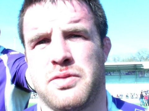 Rugby Fédérale 1 - Reaction d'Arnaud Deliege, après USB - La Seyne