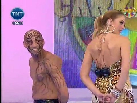 Lastik adam ilker çevik Çarkı felek TNT Petek Dinçöz'le komik anlar