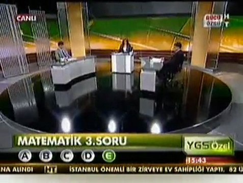 2012 YGS MATEMATİK SORU VE ÇÖZÜMLERİ