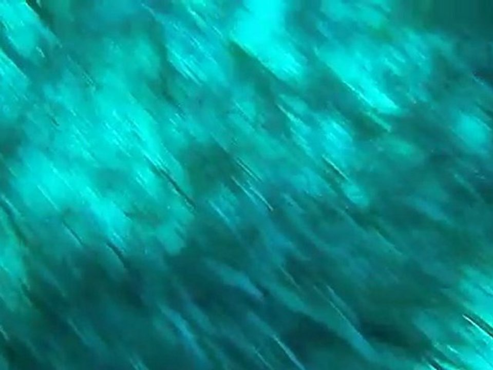 descente dans le bleu