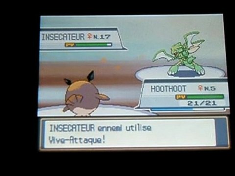 Combat contre le champion Hector - Pokemon version or Heartgold