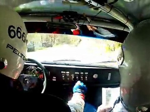 rallye du Val d'Ance 2012 ES3 Simca Rallye3 F2/12 11eme tps scratch