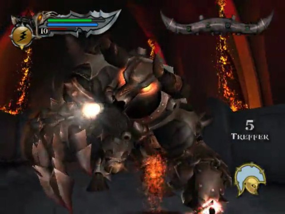 Let's Play God of War (German) [Blind] Part 35 - Der Dicke Minotaurus