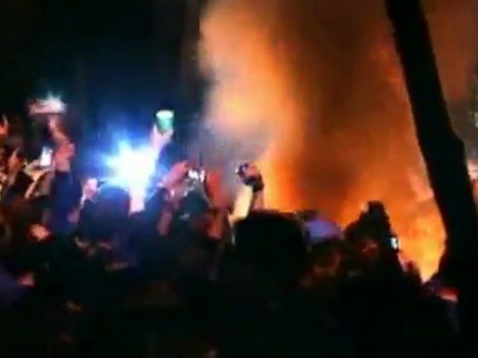 Dozens arrested as violence erupts at Kentucky's basketball celebration