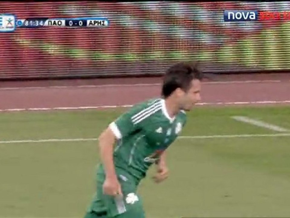 27η Αγωνιστική ΠΑΝΑΘΗΝΑΪΚΟΣ - ΑΡΗΣ 1-0