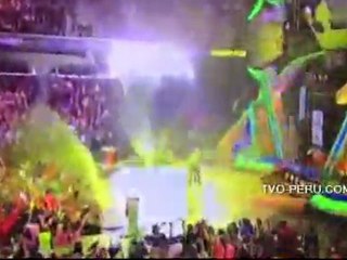 Justin Bieber fue bañado en "Slime" en los Kid’s Choice Awards