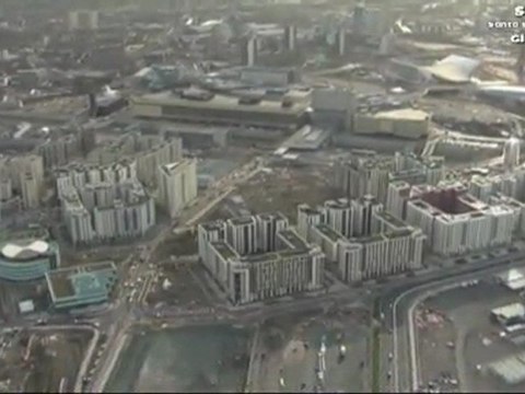London 2012 Olympics Athletes Village Ariel Views