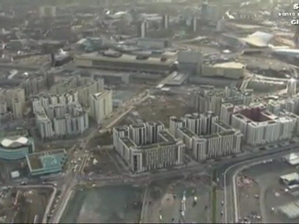 London 2012 Olympics Athletes Village Ariel Views
