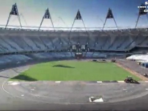 London 2012 Olympics Olympic Stadium Time-Lapse