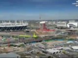 London 2012 Olympics Olympic Park Ariel Views