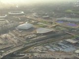 London 2012 Olympics Olympic Park Ariel Views