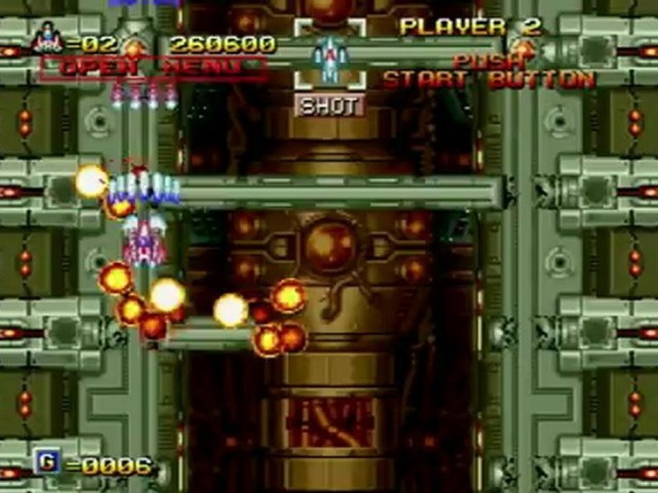 Classic Game Room - ALPHA MISSION II for PS3 review