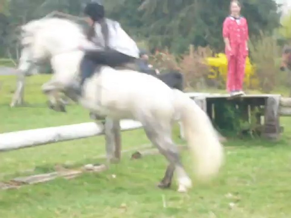 Enchaînement de la pointe par Emma et Queeny