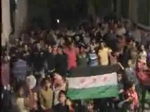 فري برس حمــــاة المحتلة شيخ عنبر كل ليلة مظاهرات 2012 4 1