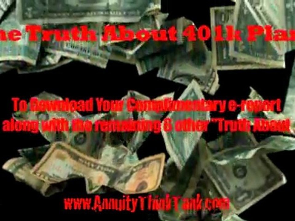 401k Truths Revealed | Truth about 401k Plans
