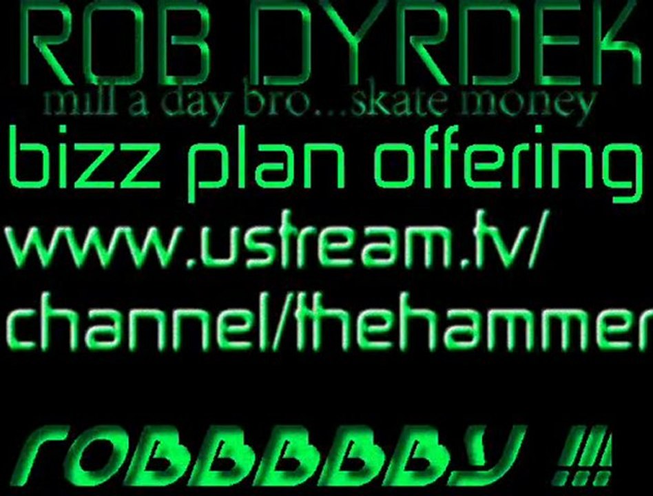 Rob Dyrdek Dc Business Investment Proposal Rob Dyrdek Check This