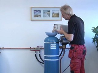 Callidus Vattenfilter - Fylla på Filtermaterial