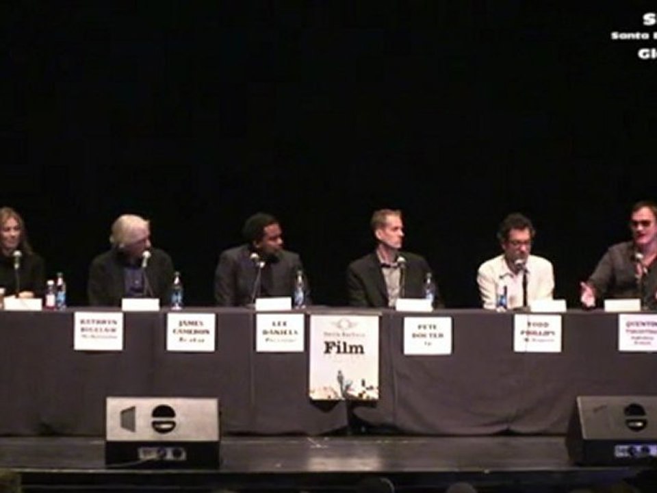 Quentin Tarantino Celebrity Director Interview SBIFF