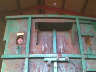 Julien et ses potes dans son semi remorque