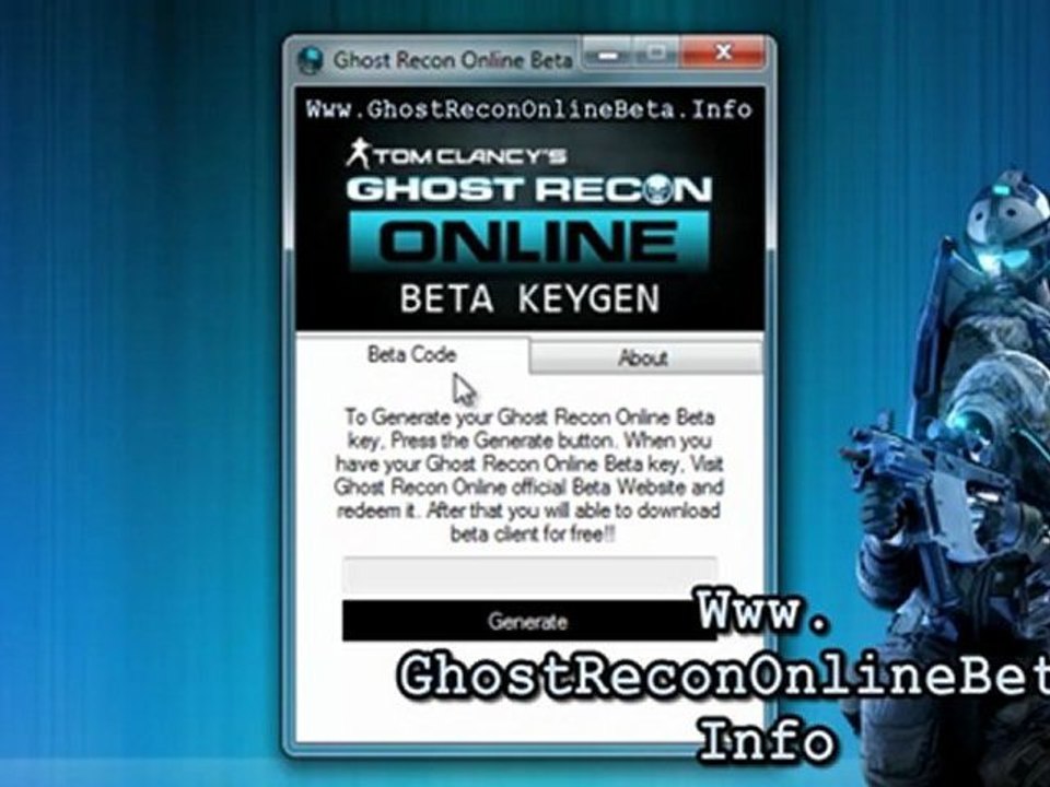 How to Get Ghost Recon Online Beta Code Free!!