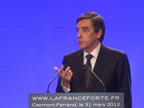 Fillon en campagne à Clermont