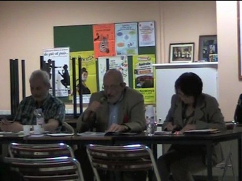 réunion de la LDH autour la vidéosurveillance et du fichage (1/2) - Avranches - mercredi 28 mars 2012