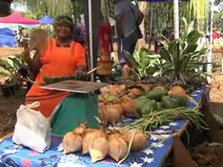 Marché bio lifou