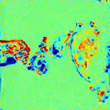 Estimated Motion in a Cylinder Wake, Re=3900